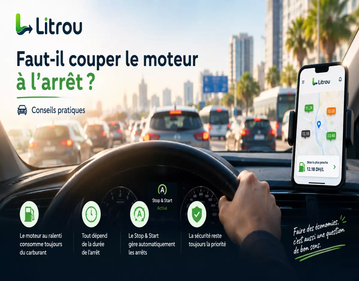 Faut-il couper le moteur à l'arrêt ?
